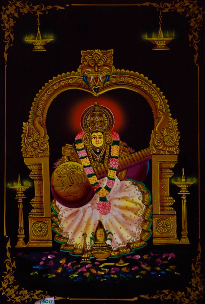 Nirmal Painting of Basara Saraswati Devi