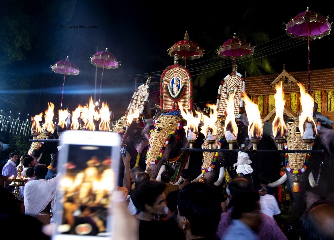 Kerala Temple Festivals Thrissur Pooram