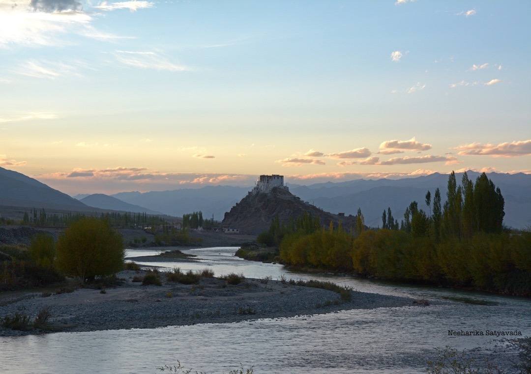 Sunset view of Tiger's Nest Monastery in Summer